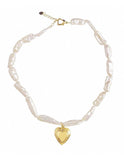Levi Necklace (PREORDER) - Wesbury baroque pearl shell luxury accessory necklace bracelet